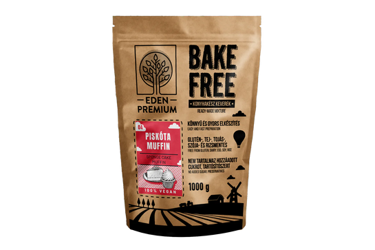 Eden Premium Bake-Free Piskóta-Muffin Lisztkeverék 1000g
