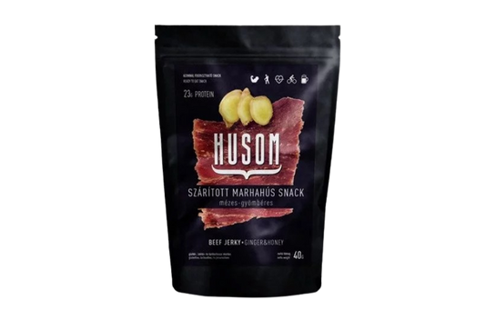 Husom Snack Gyömbéres-Mézes 40g