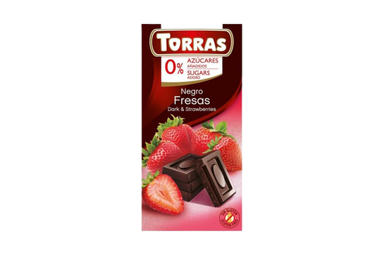 Torras Étcsokoládé Epres 75g