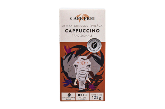 Cafe Frei Szemes Kávé Afrika Cappuccino 125g