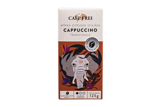 Cafe Frei Szemes Kávé Afrika Cappuccino 125g