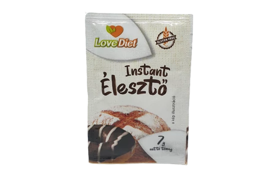 Love Diet Instant Gluténmentes Élesztő 7g