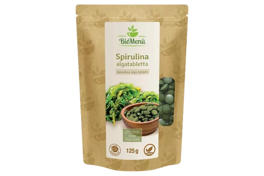 Biomenü Bio Spirulina Alga Tabletta 125g