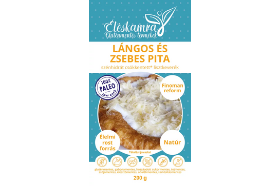 Éléskamra Paleo Lisztkeverék Puha Lángos 200g