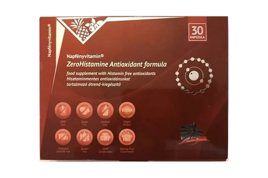 Napfényvitamin Zerohistamine Antioxidáns Formula 30db