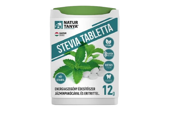 Natur Tanya® Stevia Tabletta Természetes Édesítőszer 200db