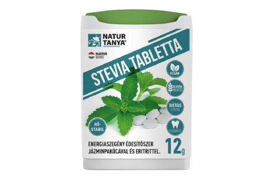 Natur Tanya® Stevia Tabletta Természetes Édesítőszer 200db