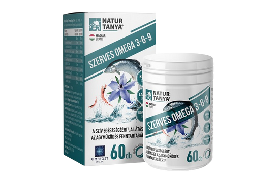 Natur Tanya® Szerves Omega 3-6-9 Zsírsavak 60db