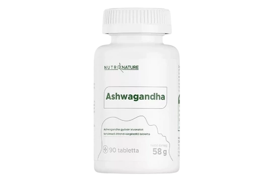 Nutri Nature Ashwagandha Kapszula 375mg 90db