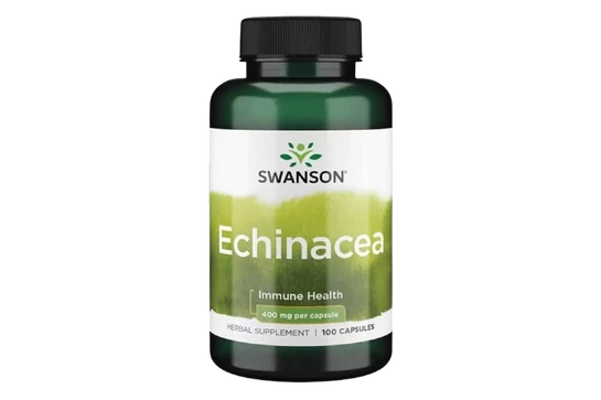 Swanson Echinacea (Bíbor Kasvirág) 400mg Kapszula 100db