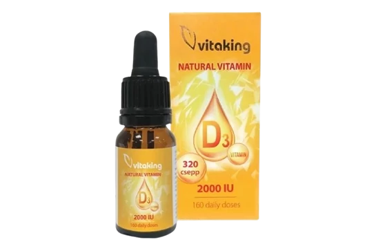 Vitaking D3-Vitamin Csepp 10ml