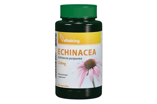 Vitaking Echinacea (Bíbor Kasvirág) 250mg Kapszula 90db