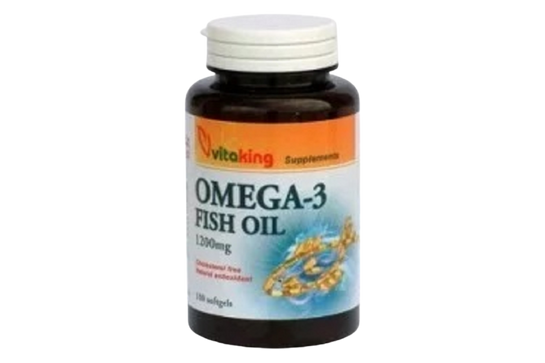 Vitaking Omega-3 1200mg Lágykapszula 90db
