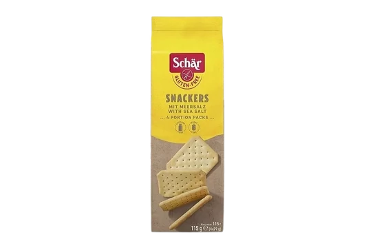 Schär Gluténmentes Snackers 115g