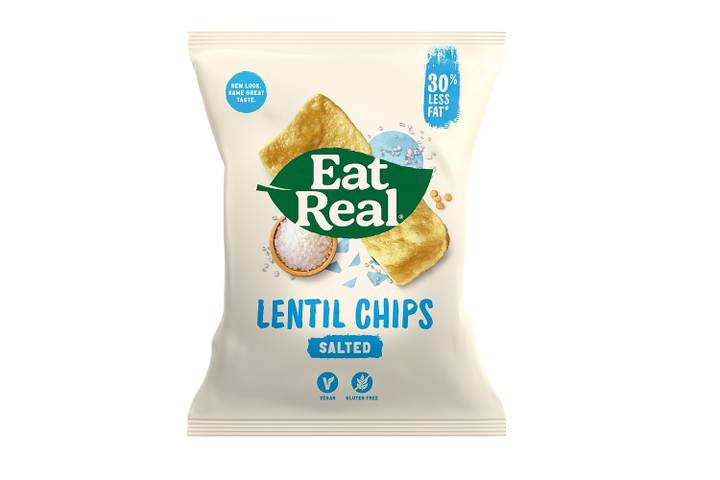 Eat Real Lencse Chips Sós 40g