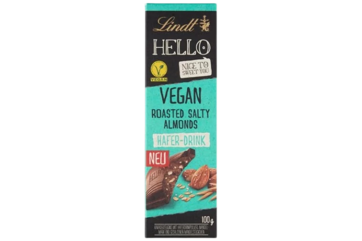 Lindt Hello Vegan Csokoládé Sós Mandulás 100g