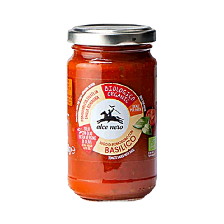 Alce Nero Bio Paradicsomszósz Bazsalikommal 200g