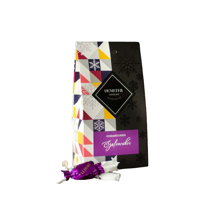 Demeter Chocolate Robbanócukros-Málnás Szaloncukor 200g