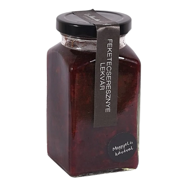 Lekvárosház Feketecseresznye Lekvár Kávéval és Meggyel 312ml