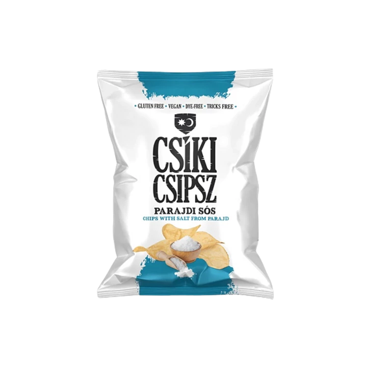 Csíki Csipsz Parajdi Sós Chips 50g