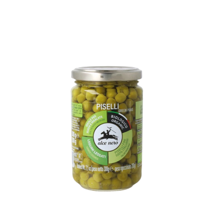Alce Nero Bio Előfőzött Borsó 300g