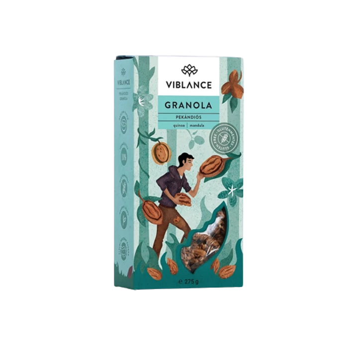 Viblance Pekándiós Granola 275g