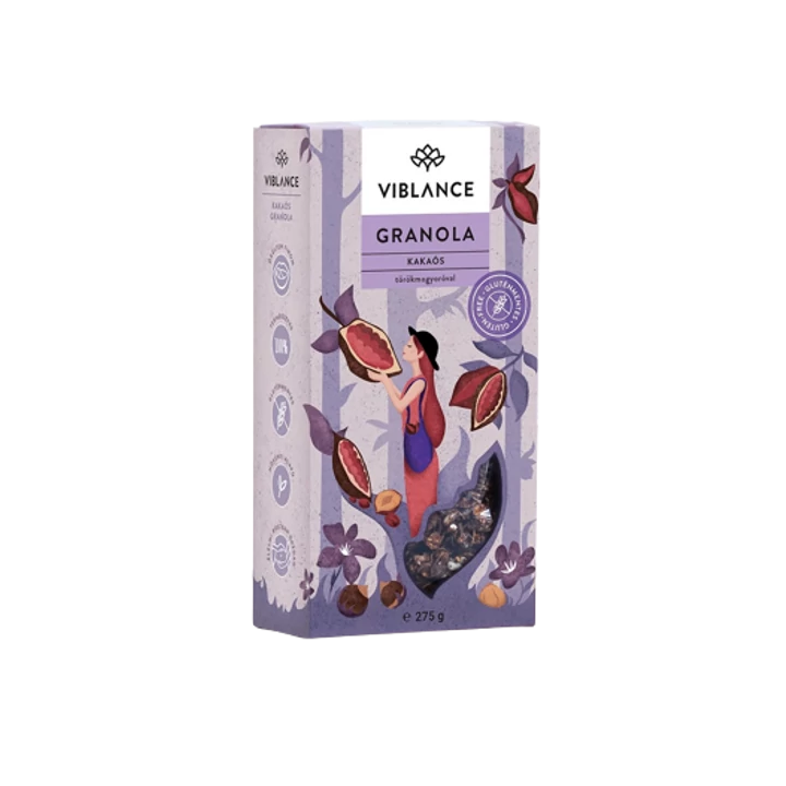 Viblance Kakaós Granola 275g