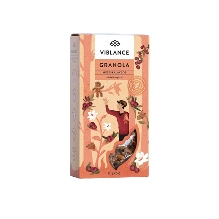 Viblance Mézeskalácsos Granola 275g