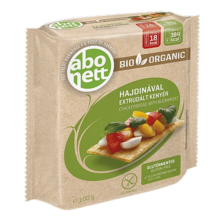 Abonett Bio Extrudált Kenyér Hajdinával 100g