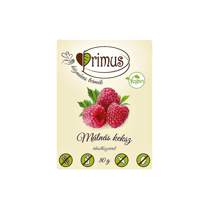 Primus Keksz Málnás 80g
