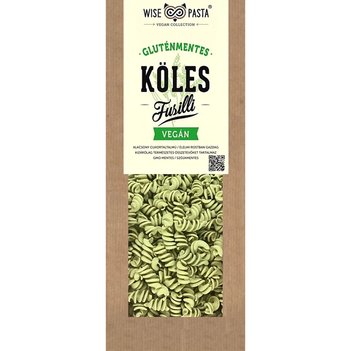 Wise Pasta Vegán Köles Fusilli 200g