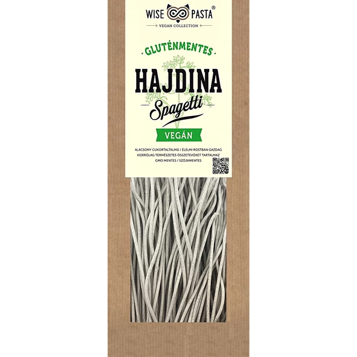 Wise Pasta Gluténmentes Vegán Hajdina Spagetti 200g