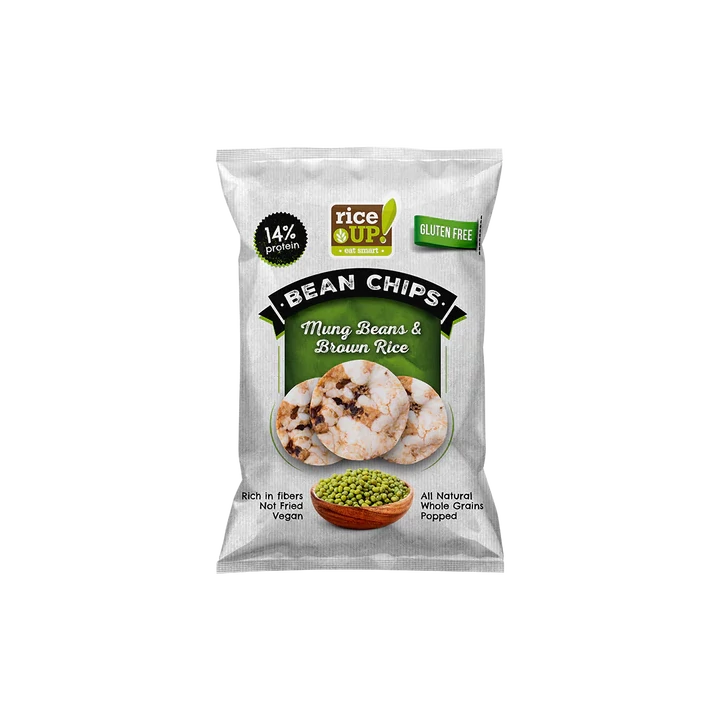 Rice UP! Proteines Chips Mungóbabbal 60g