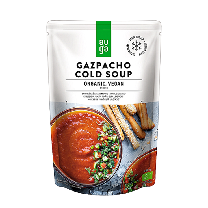 Auga Bio Vegan Gazpacho Hideg Leves 400g