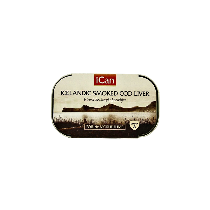 iCan Füstös Tőkehalmáj Olajban 120g