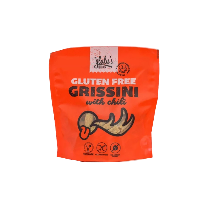Glulu Freeform Chilis Grissini 100g