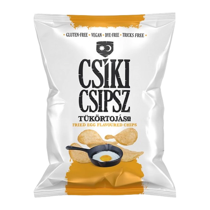 Csíki Csipsz Tükörtojás Ízesítésű Chips 50g