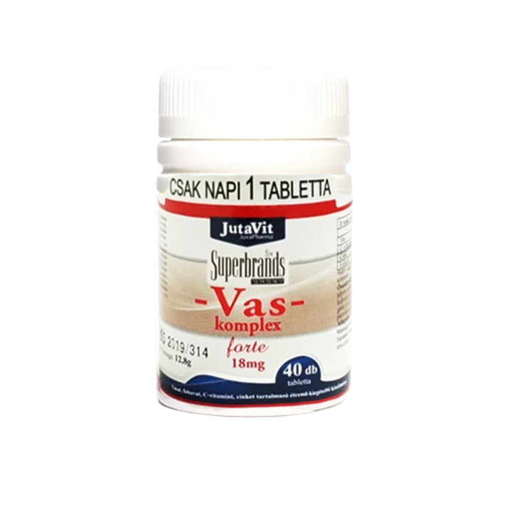 JutaVit Vas-Komplex 18mg 40db