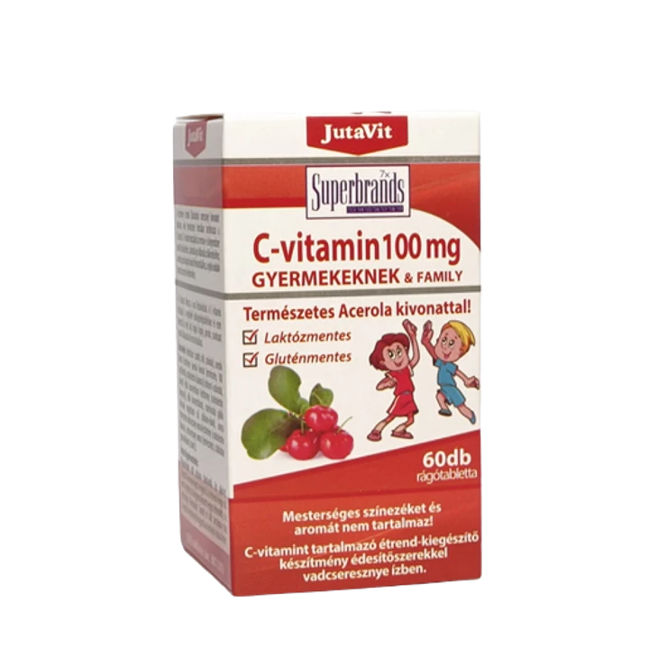 JutaVit C-vitamin Gyerek 100mg 60db