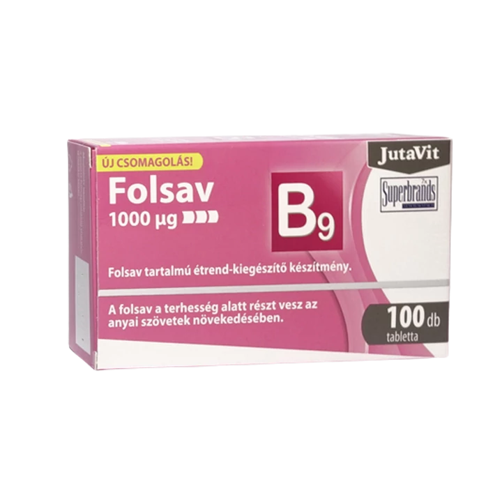 JutaVit Folsav 1000µg 100db