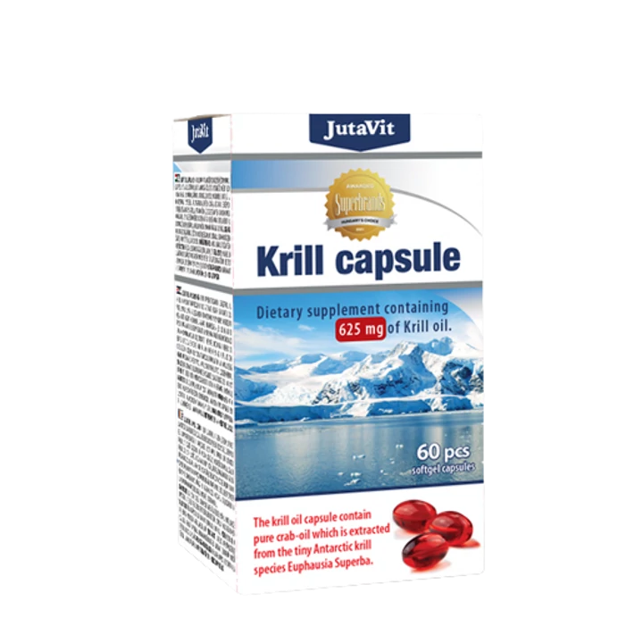 JutaVit Krill Kapszula 625 mg 60db