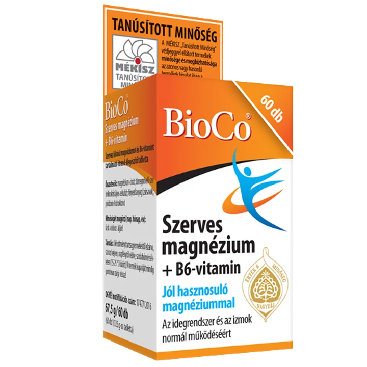 BioCo Szerves Magnézium+B6 60db