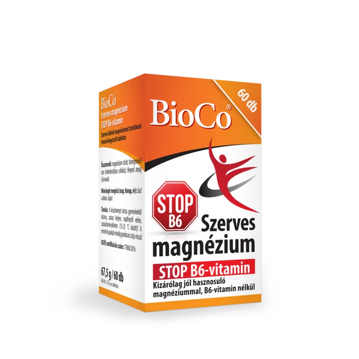 BioCo Szerves Magnézium Stop B6 60db