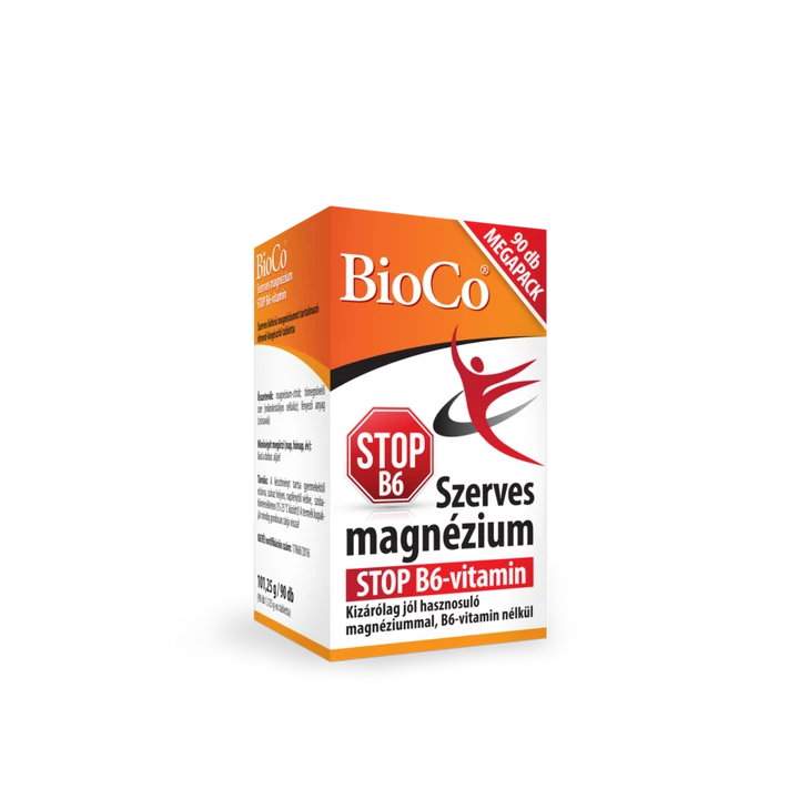 BioCo Szerves Magnézium Stop B6 90db