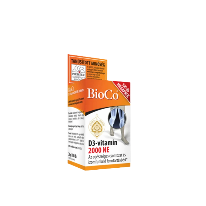 BioCo D3-vitamin 2000 NE 100db