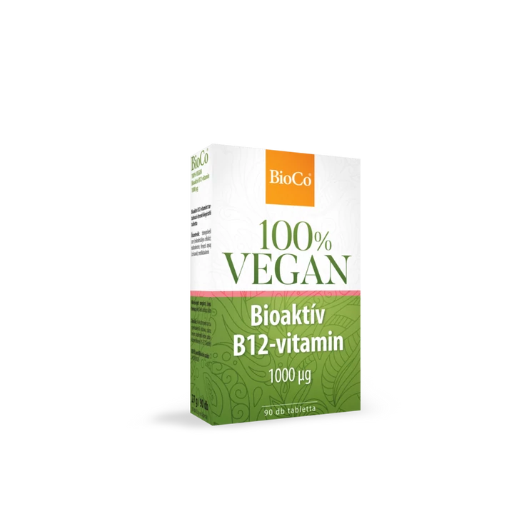 BioCo Vegán Bioaktív B12-vitamin 90db