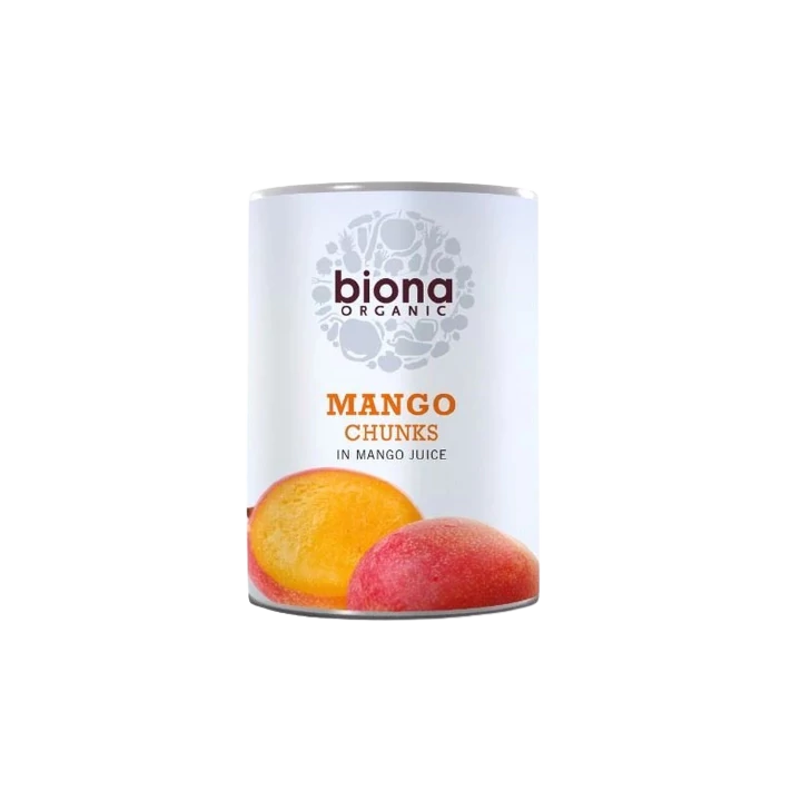 Biona Bio Mangó Darabok Mangólében 400g