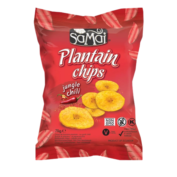 Samai Plantain Chips Édes Chilis 75g