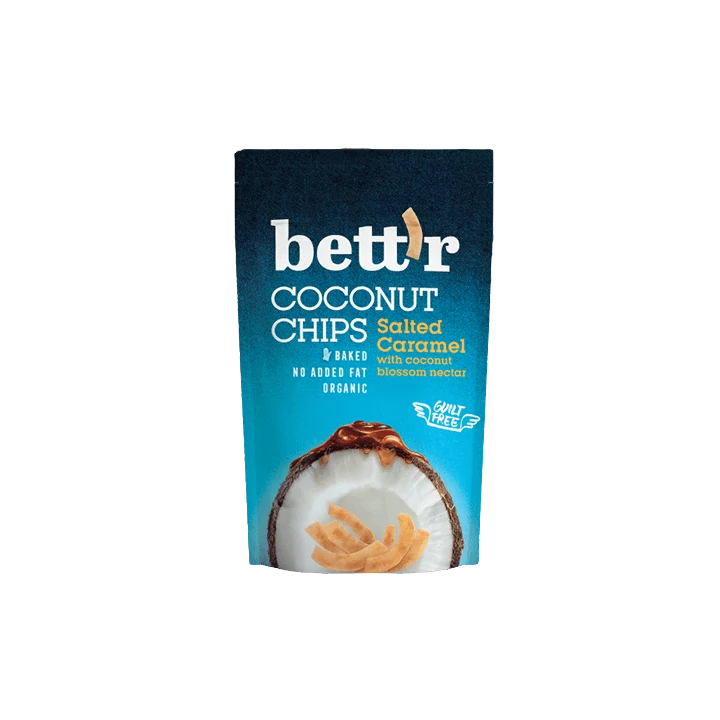 Bett'r Bio Kókusz Chips Sós-Karamellás 70g