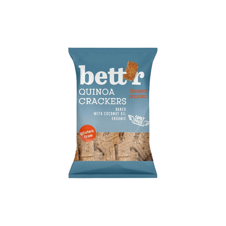 Bett'r Bio Quinoa Kréker Paprikás 100g